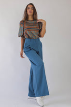 Load image into Gallery viewer, Wide-leg Teal Trousers
