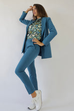 Load image into Gallery viewer, Teal Co-ord Longline Blazer
