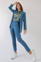 Load image into Gallery viewer, Teal Co-ord Longline Blazer
