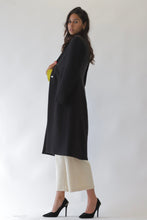 Carica l&#39;immagine nel visualizzatore di Gallery, Flared Long Coat Black
